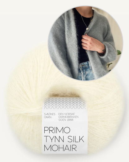 Shine Cardigan - Primo | delicate jacket made from Primo by Sandnes Garn