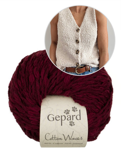 Shoreline Top | beachy Vibes aus Cottonwaves von Gepard Garn
