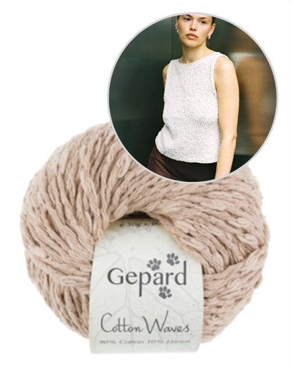 Sidewalk Top | super einfach aus Cottonwaves von Gepard Garn