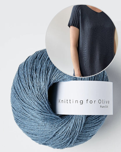 Christina Körber-Reith Silka Tee mit Pure Silk von Knitting for Olive 9