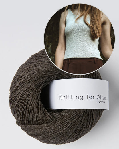 Débardeur Slipstream | décontracté et léger en Pure Silk de Knitting for Olive