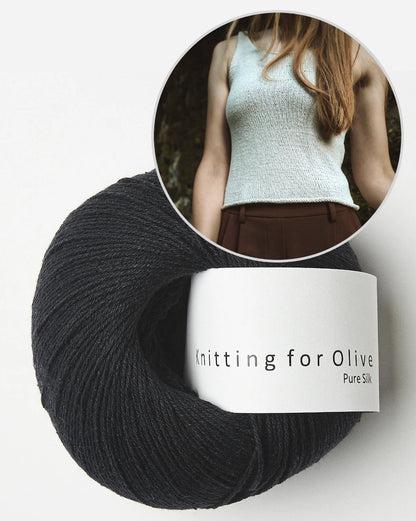 Débardeur Slipstream | décontracté et léger en Pure Silk de Knitting for Olive