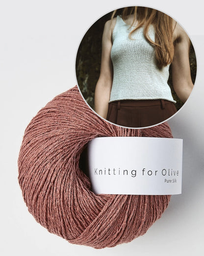Débardeur Slipstream | décontracté et léger en Pure Silk de Knitting for Olive