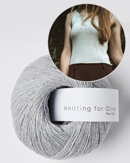 Débardeur Slipstream | décontracté et léger en Pure Silk de Knitting for Olive