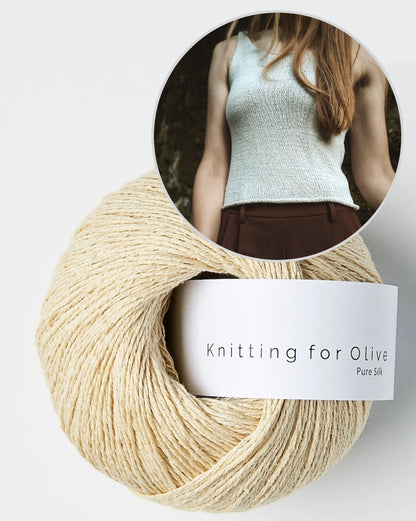 Débardeur Slipstream | décontracté et léger en Pure Silk de Knitting for Olive
