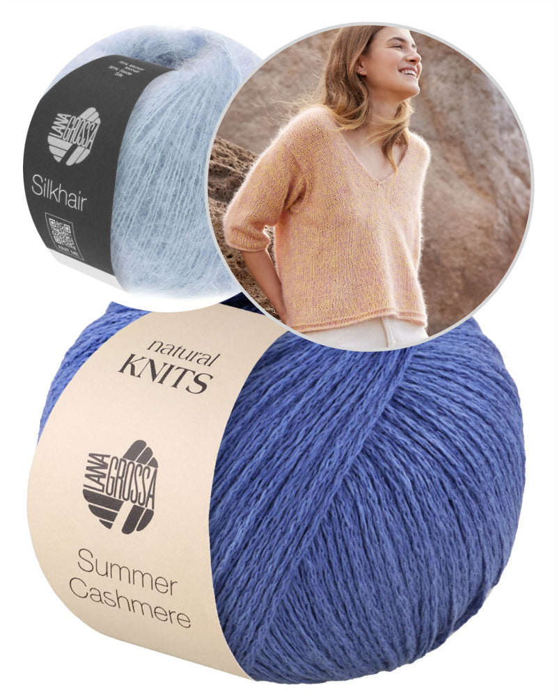 Sommer Pullover aus Summer Cashmere und Silkhair von Lana Grossa 7