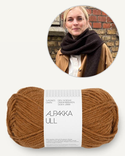 Sophie Shawl | unkompliziertes Dreieckstuch aus Alpakka Ull von Sandnes Garn
