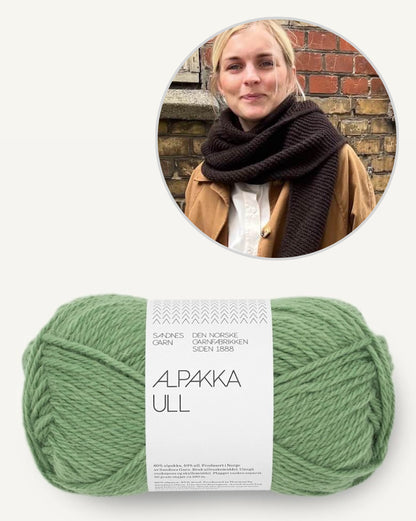 Sophie Shawl | unkompliziertes Dreieckstuch aus Alpakka Ull von Sandnes Garn