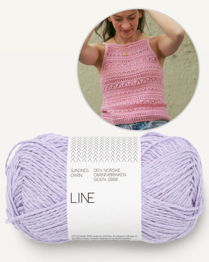 Sour Candy Top | bezaubernde Musterstreifen aus Line von Sandnes Garn