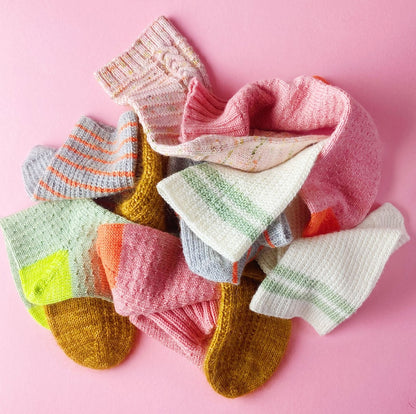 Hello Sailor Socks von Summer Lee mit Jawoll von Lang Yarns 3