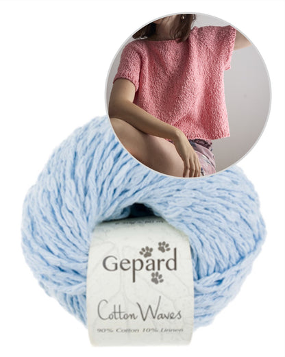 T-shirt raglan Sunset | T-shirt basique en coton Cottonwaves de Gepard Garn