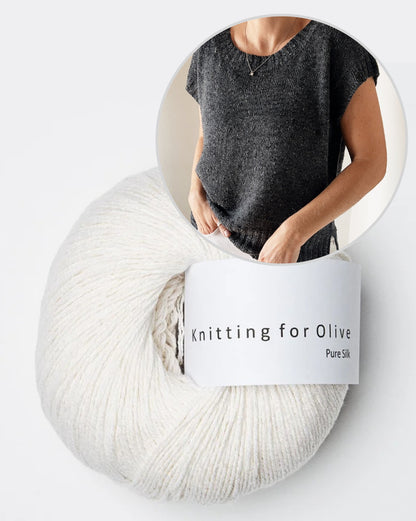 Suri Shirt | seidig weich und schlicht aus Pure Silk von Knitting for Olive