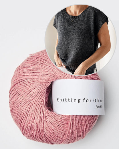 Suri Shirt | seidig weich und schlicht aus Pure Silk von Knitting for Olive