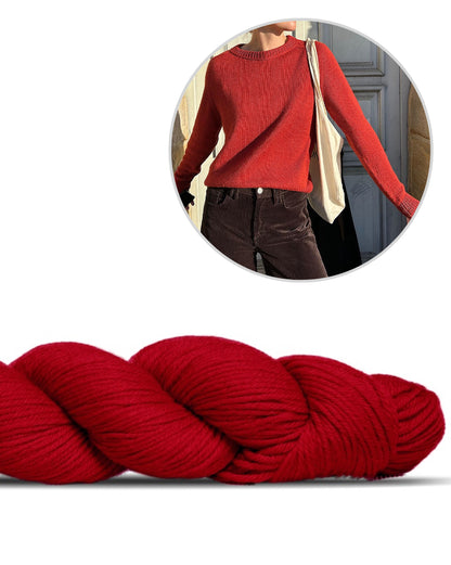 Suzie Sweater - einfädig | Allroundtalent aus Lovely Merino Treat von Rosy Green Wool