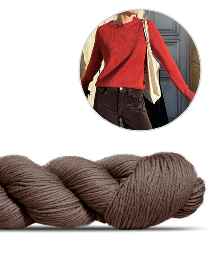 Suzie Sweater - einfädig | Allroundtalent aus Lovely Merino Treat von Rosy Green Wool