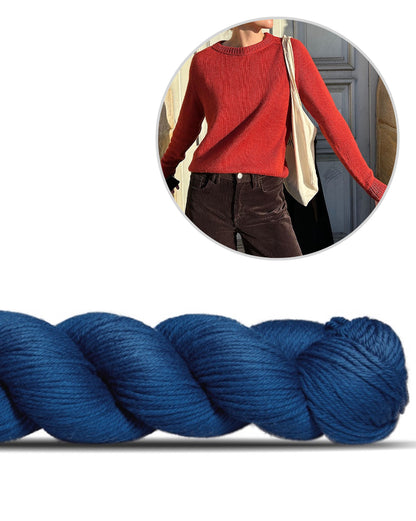 Suzie Sweater - einfädig | Allroundtalent aus Lovely Merino Treat von Rosy Green Wool