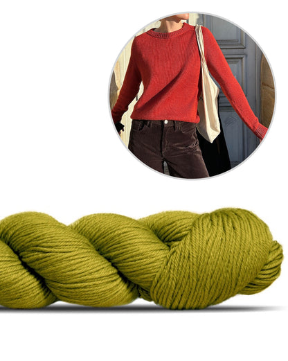 Suzie Sweater - einfädig | Allroundtalent aus Lovely Merino Treat von Rosy Green Wool