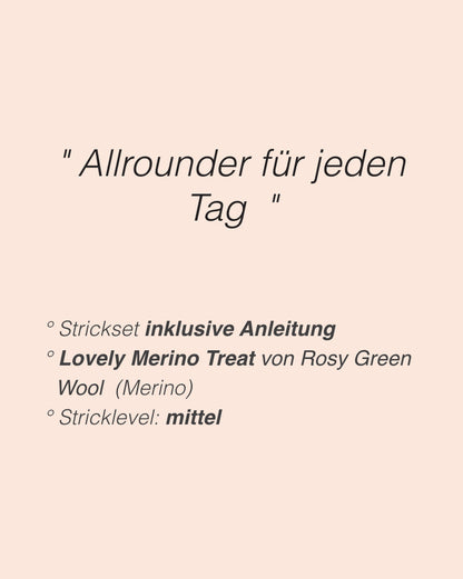 Suzie Sweater - einfädig | Allroundtalent aus Lovely Merino Treat von Rosy Green Wool