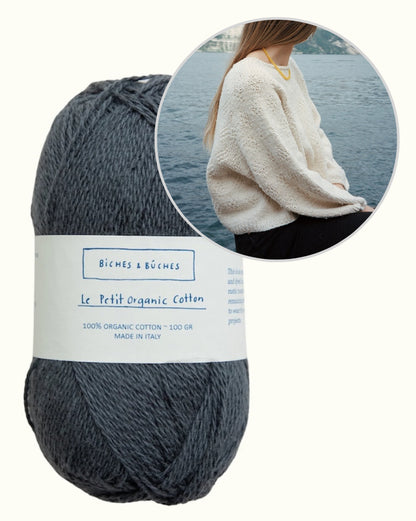 Sweater No. 95 | perfekter Sommerpullover aus Le Petit Organic Cotton von Biches & Bûches