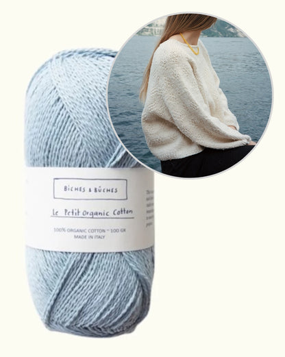 Sweater No. 95 | perfekter Sommerpullover aus Le Petit Organic Cotton von Biches & Bûches