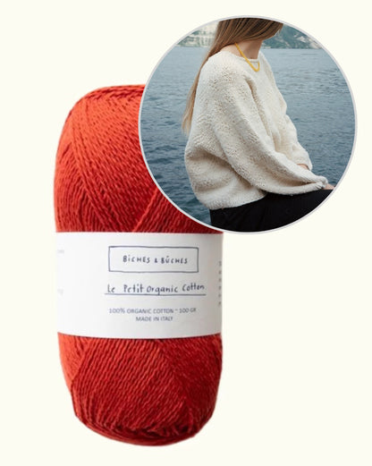 Sweater No. 95 | perfekter Sommerpullover aus Le Petit Organic Cotton von Biches & Bûches