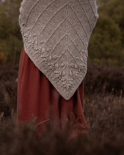Moorland Shawl | ursprünglich schönes Tuch aus Plötulopi von Lopi Island