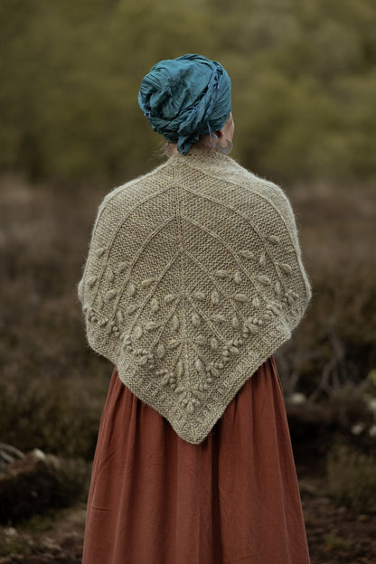 Moorland Shawl | ursprünglich schönes Tuch aus Plötulopi von Lopi Island