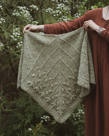 Moorland Shawl | ursprünglich schönes Tuch aus Plötulopi von Lopi Island