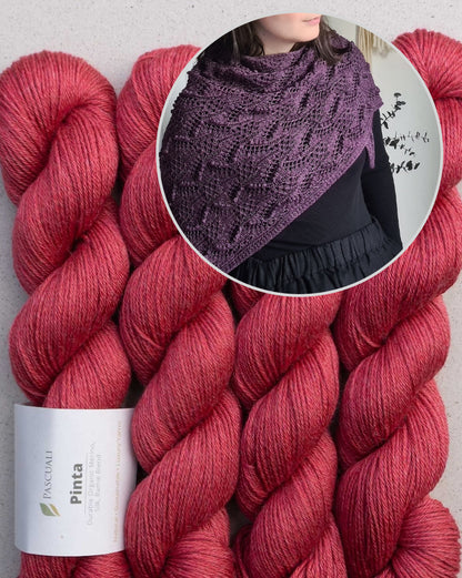 Telesto Shawl | zartes Tuch aus Pinta von Pascuali
