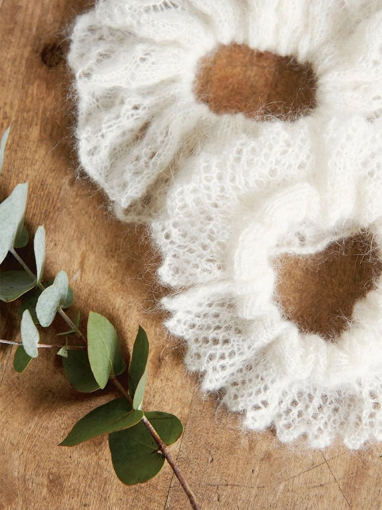 Lace Scrunchie - Tynn Silk Mohair | delicate gift