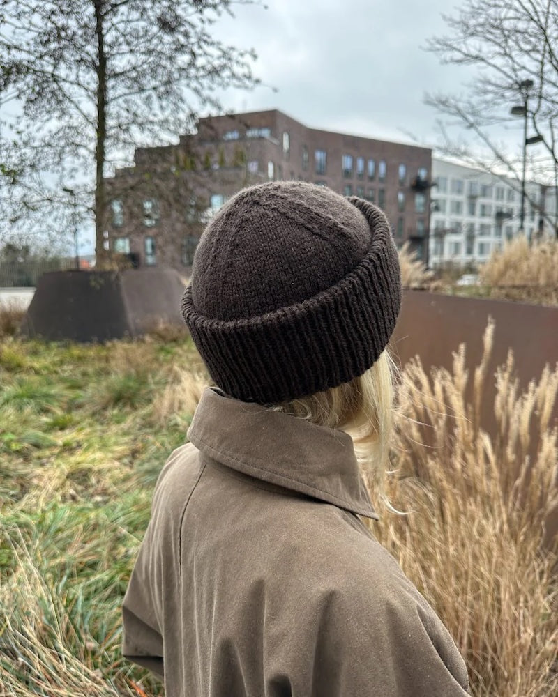 Terrazzo Hat | with wide ribbed cuff from Atlas by Sandnes Garn