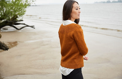 Teti Lutsak, Tuntu Pullover, melange terra 3