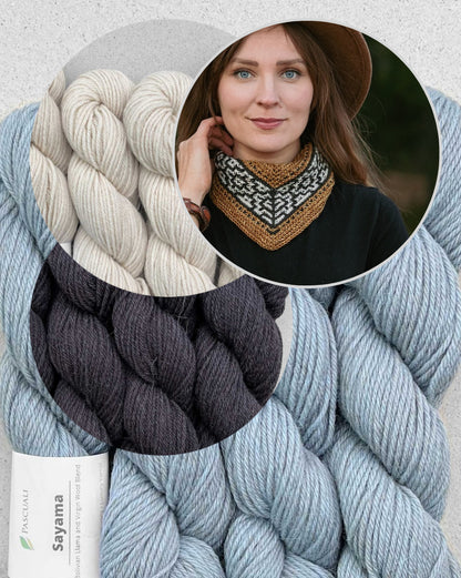 Tiny Trail Scarf - Pascuali | maigs lakats no Sayama dzijas, ko ražo Pascuali