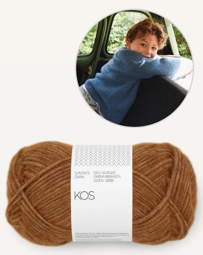 Tiro Sweater Kos Sandnes 2506 | classic beautiful raglan sweater