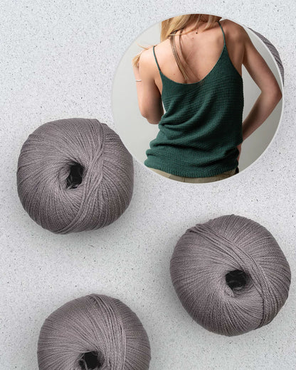 Top Seashell | avec tutoriel gratuit en Arctic Pearl de Pascuali