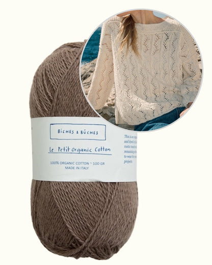 Toscana Jumper | fantastic summer sweater made from Le Petit Organic Cotton by Biches & Bûches