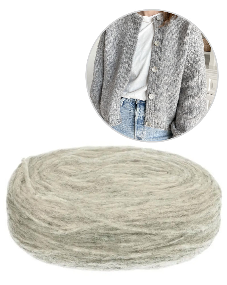 Traveler´s Cardigan | light and warm with Plötulopi by Lopi Island