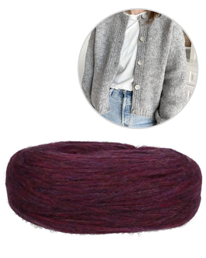 Traveler´s Cardigan | light and warm with Plötulopi by Lopi Island