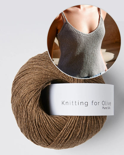 Trille Top | einfaches Top aus Pure Silk von Knitting for Olive