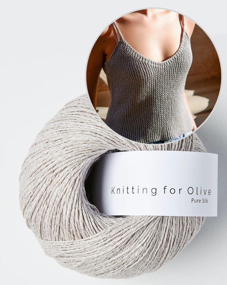 Trille Top | einfaches Top aus Pure Silk von Knitting for Olive