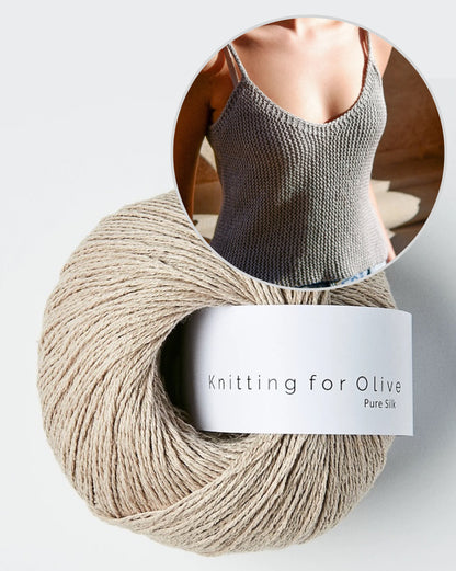 Trille Top | einfaches Top aus Pure Silk von Knitting for Olive