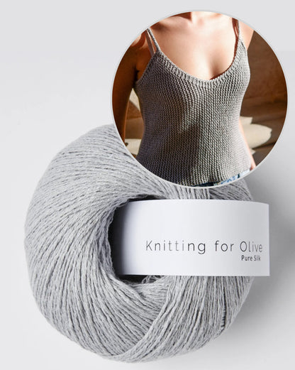 Trille Top | einfaches Top aus Pure Silk von Knitting for Olive