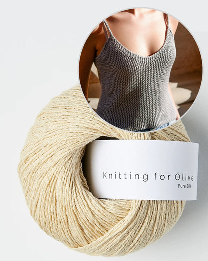 Trille Top | einfaches Top aus Pure Silk von Knitting for Olive