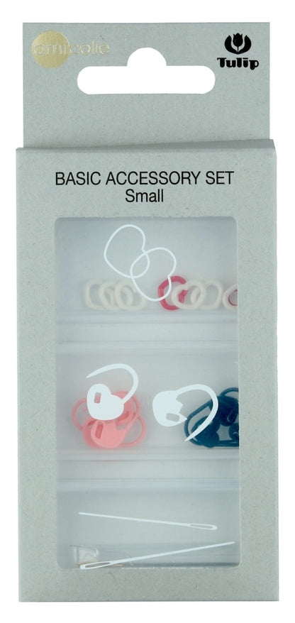 Basic Strickaccessoire Set | Maschenmarkierer und Vernähnadel