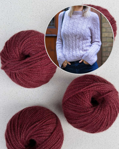 Twisted Air Sweater | fin motif torsadé en pur cachemire Delizia de Pascuali