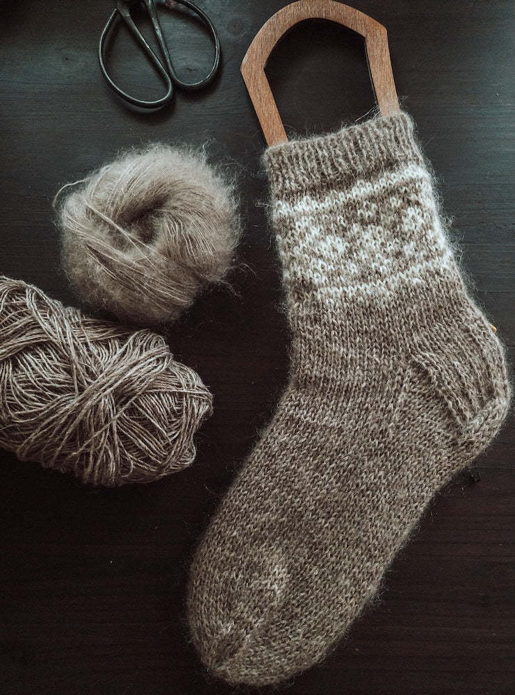 Arctic Sun Socks (PDF, English) - pattern