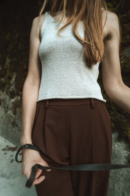 Débardeur Slipstream | décontracté et léger en Pure Silk de Knitting for Olive