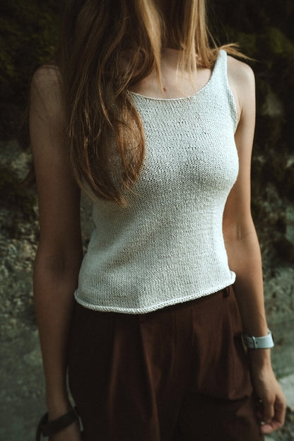 Débardeur Slipstream | décontracté et léger en Pure Silk de Knitting for Olive