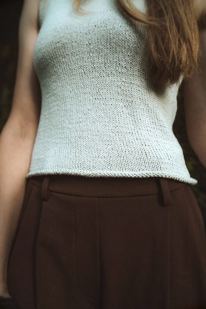 Débardeur Slipstream | décontracté et léger en Pure Silk de Knitting for Olive