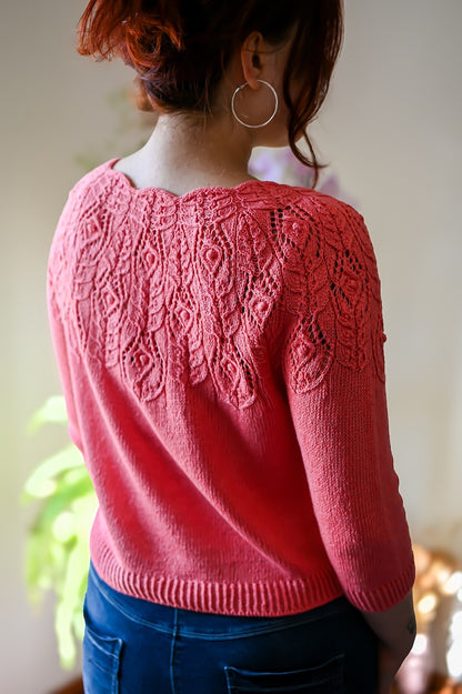 Rosavere Top von Valentina Bogdanova mit Summer Cashmere von Lana Grossa 6